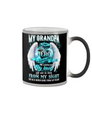 Angel Grandpa - My Grandpa My Hero My Guardian Color Changing Mug tile