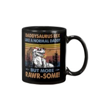 T-SHIRT - T REX - TO MY DAD - DADDYSAURUS REX Mug tile