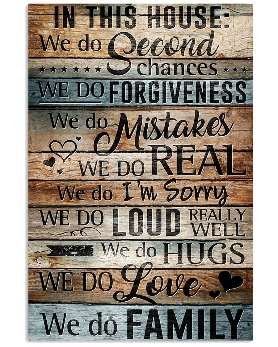IN THIS HOUSE 16x24 Poster