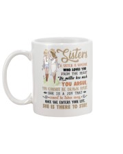 TO MY SISTER - GIRLS - I LOVE YOU Mug back