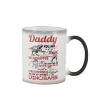 T-SHIRT - PINK - FAVORITE DINOSAUR Color Changing Mug tile