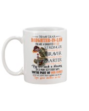 DAUGHTER-IN-LAW - GOD - STRONGER - BRAVER Mug back