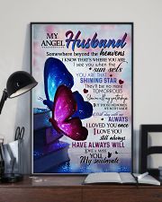 MY ANGEL HUSBAND - BUTTERFLY - MISS YOU 16x24 Poster lifestyle-poster-2