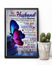 MY ANGEL HUSBAND - BUTTERFLY - MISS YOU 16x24 Poster lifestyle-poster-8