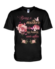 Being a Mother - Mommy V-Neck T-Shirt tile