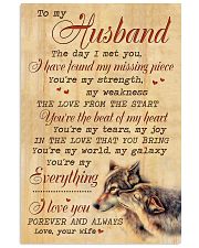TO MY HUSBAND 16x24 Poster front