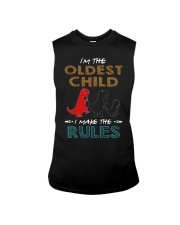 T-SHIRT - T REX - RULES - OLDEST CHILD Sleeveless Tee thumbnail