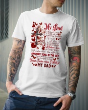 My dad-my angel Classic T-Shirt lifestyle-mens-crewneck-front-6