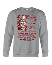 My dad-my angel Crewneck Sweatshirt tile