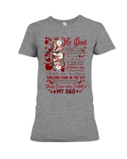 My dad-my angel Premium Fit Ladies Tee tile