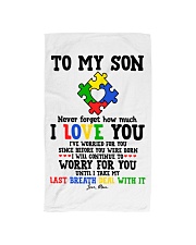 MOM TO SON Hand Towel thumbnail