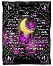 Grandma to Granddaughter - Fleece Blanket Small Fleece Blanket - 30" x 40" front