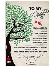 DAUGHTER TO DAD 16x24 Poster front
