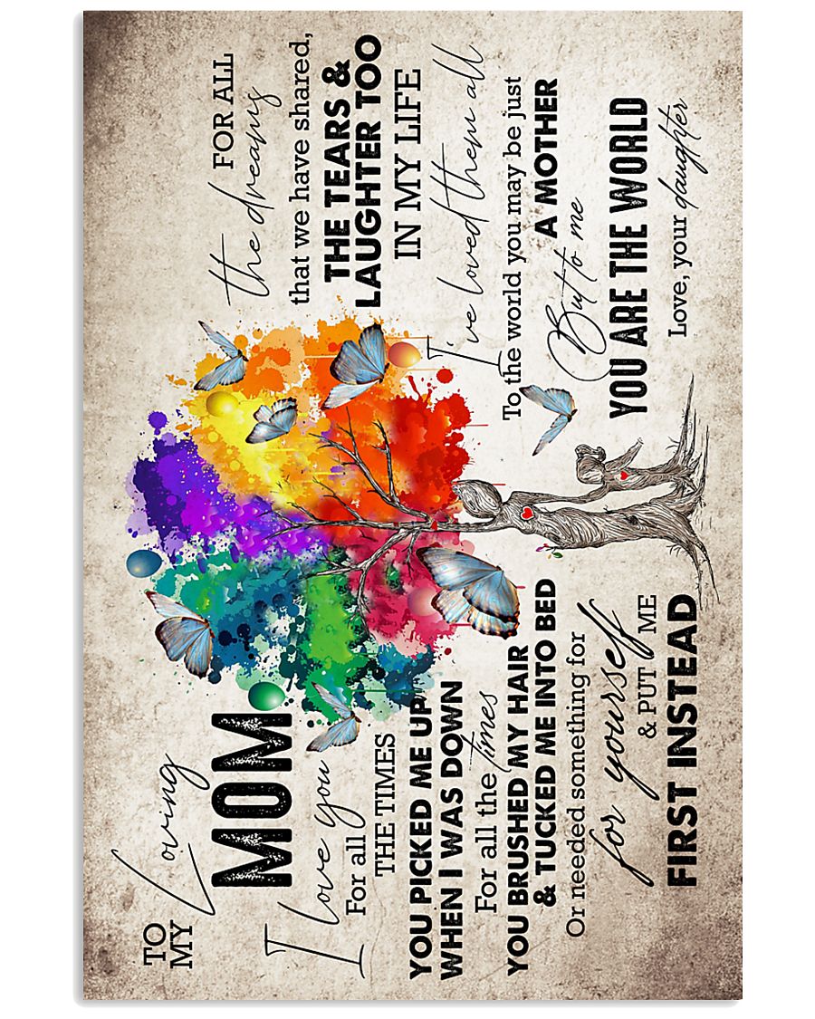 To My Mom - Tree - Poster 16x24 Poster