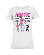 Auntie - Niece and Nephew - Mug Premium Fit Ladies Tee tile