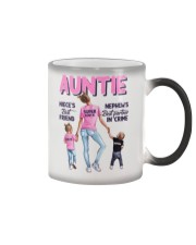 Auntie - Niece and Nephew - Mug Color Changing Mug tile