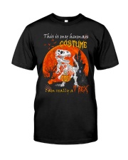 Halloween - T rex - This Is My Human Costume Classic T-Shirt front