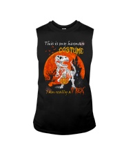 Halloween - T rex - This Is My Human Costume Sleeveless Tee tile