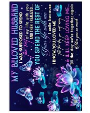 MY ANGEL HUSBAND - BUTTERFLY - MISS YOU 16x24 Poster front