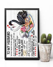 TO MY HUSBAND - SWAN - I LOVE YOU 16x24 Poster lifestyle-poster-8