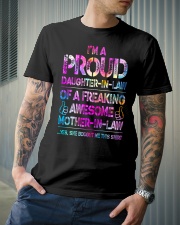 I'm A Proud Daughter-in-law of A Freaking Awesome Classic T-Shirt lifestyle-mens-crewneck-front-6