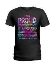 I'm A Proud Daughter-in-law of A Freaking Awesome Ladies T-Shirt tile
