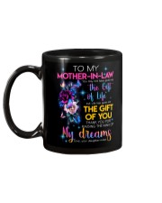 TO MY MOTHER-IN-LAW - FLOWER - THANK YOU Mug back
