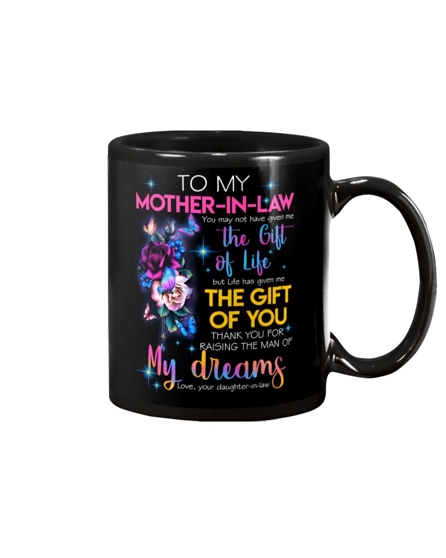 TO MY MOTHER-IN-LAW - FLOWER - THANK YOU Mug