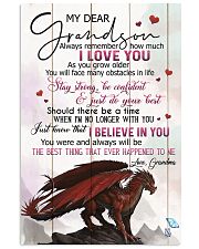 TO MY GRANDSON - DRAGONS - I LOVE YOU 16x24 Poster front