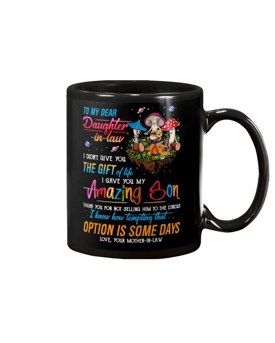 MUG - TO MY DAUGHTER-IN-LAW - MUSHROOM - CIRCUS Mug