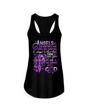 Angel - God - The Wings - Safe in The Hands Ladies Flowy Tank tile