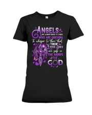 Angel - God - The Wings - Safe in The Hands Premium Fit Ladies Tee tile