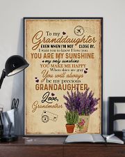 Grandma to Granddaughter - You Are My Sunshine 16x24 Poster lifestyle-poster-2