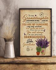 Grandma to Granddaughter - You Are My Sunshine 16x24 Poster lifestyle-poster-3