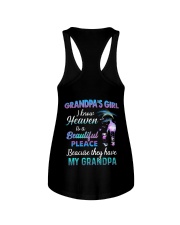 Grandpa's Girl -I know heaven is a beautiful place Ladies Flowy Tank tile