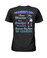 Grandpa's Girl -I know heaven is a beautiful place Ladies T-Shirt tile