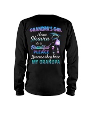 Grandpa's Girl -I know heaven is a beautiful place Long Sleeve Tee tile