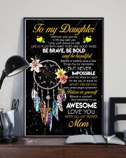 TO MY DAUGHTER - DREAM CATCHER - THINGS MAY BE 16x24 Poster lifestyle-poster-2