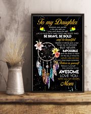 TO MY DAUGHTER - DREAM CATCHER - THINGS MAY BE 16x24 Poster lifestyle-poster-3