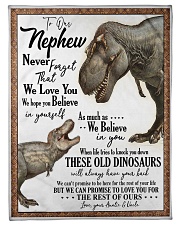 TO MY AMAZING NEPHEW Fleece Blanket tile