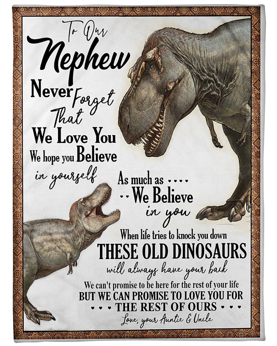 TO MY AMAZING NEPHEW Large Fleece Blanket - 60" x 80"