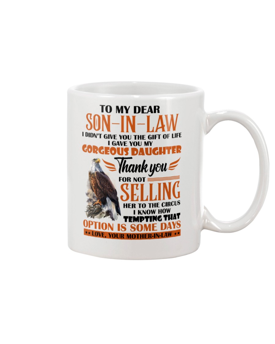 MUG - TO MY SON-IN-LAW - EAGLE - CIRCUS Mug