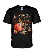 ANGEL IN HEAVEN - MY SOUL KNOWS YOU'RE AT PEACE V-Neck T-Shirt tile
