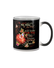 ANGEL IN HEAVEN - MY SOUL KNOWS YOU'RE AT PEACE Color Changing Mug tile