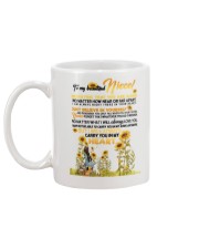 AUNT TO NIECE Mug back