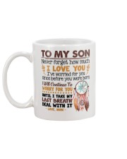 MOM TO SON Mug back