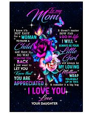 To My Mom - You Are Appreciated - Canvas Vertical Poster tile