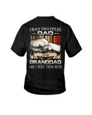 TWO TITLES - DAD - ROCK Youth T-Shirt thumbnail
