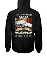 TWO TITLES - DAD - ROCK Hooded Sweatshirt thumbnail