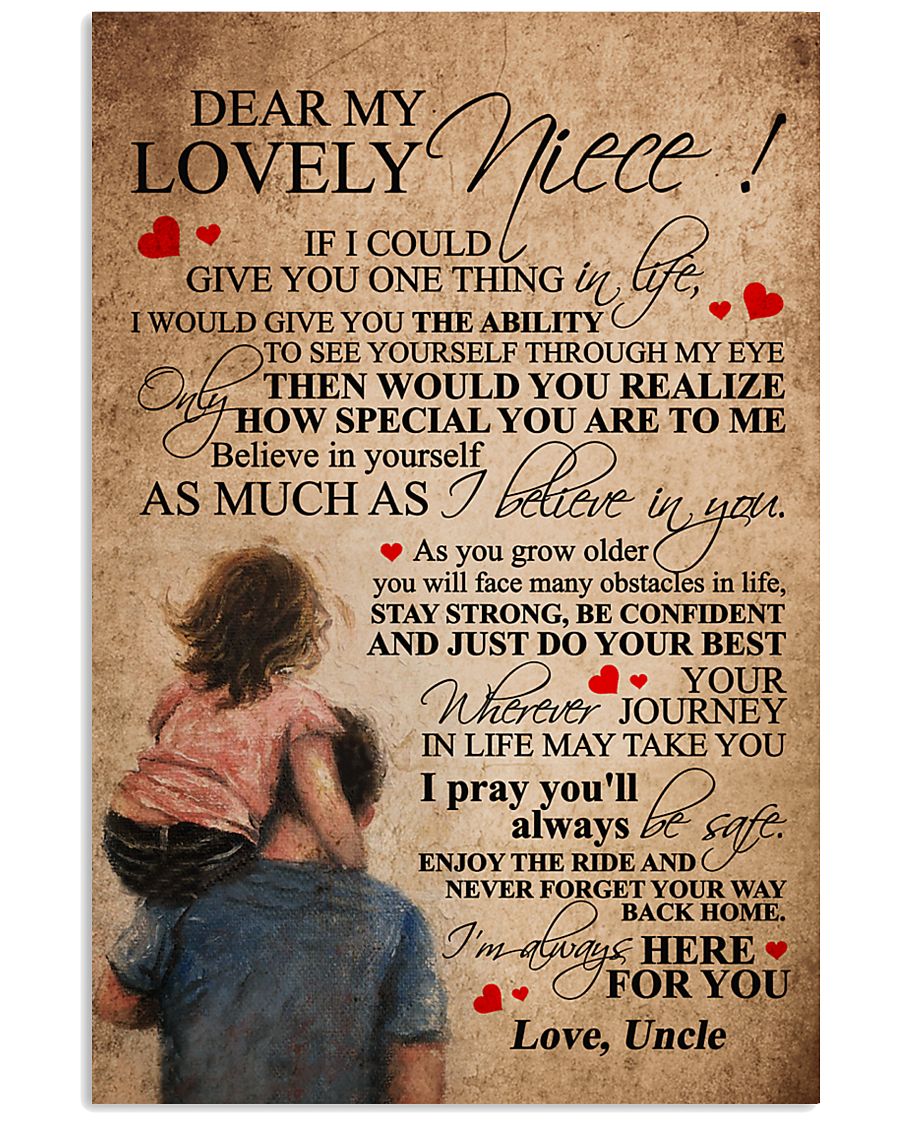 UNCLE TO NIECE 16x24 Poster